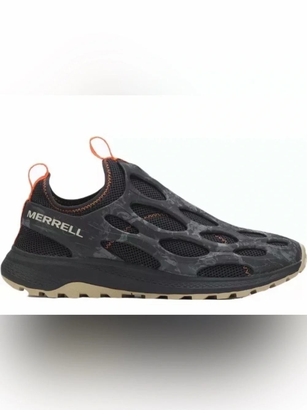 Merrell Hydro Runner J066845 Sneakers Men's Black Mesh Slip-on Running Shoes